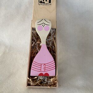 Vitra Design Museum Sandro Girard Wooden Dolls No. 2 Pink Multi-color Objects